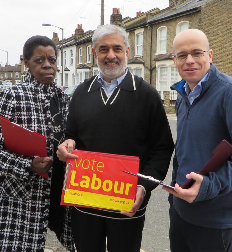 Out in our neighbourhoods #doorstep campaigning | Nunhead & Queens Road Branch councillors 