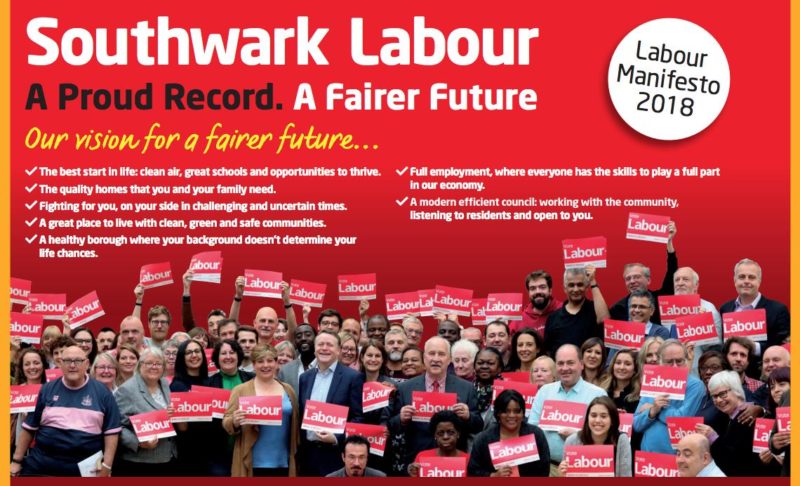 Southwark Labour Manifesto