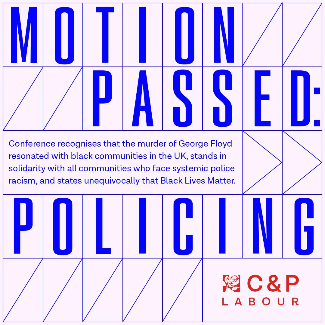 Motion Passed: Policing